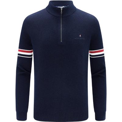 Navigare可机洗半开领针织衫