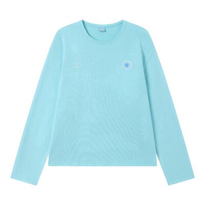 CryingCenter 莫兰迪跑步是精神艺术标语圆领无螺纹卫衣男女同款