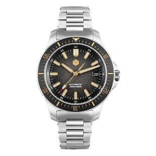 SanMartin军魂手表原创NH35自动机械手表时尚钢带夜光防水SN0118B