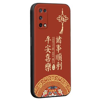 皑晨适用于oppok7x手机壳perm00新款创意磨砂0pp0k7x全包防摔彩绘软壳realmev5国风网红realmeq2保护套男女简