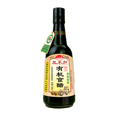 三不加臻品有机醋传统工艺纯粮