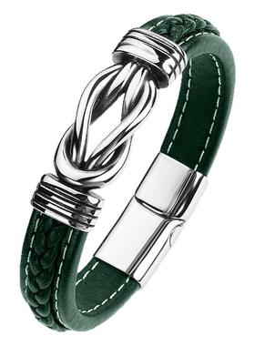 2026马年中国风如意同心结红色皮绳手链男款红绳转运保平安高颜值