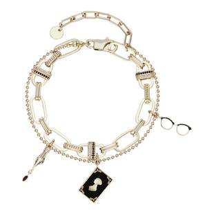 Riotlily/艾特里里简影独白手链几何趣味书本眼镜女款新年礼物