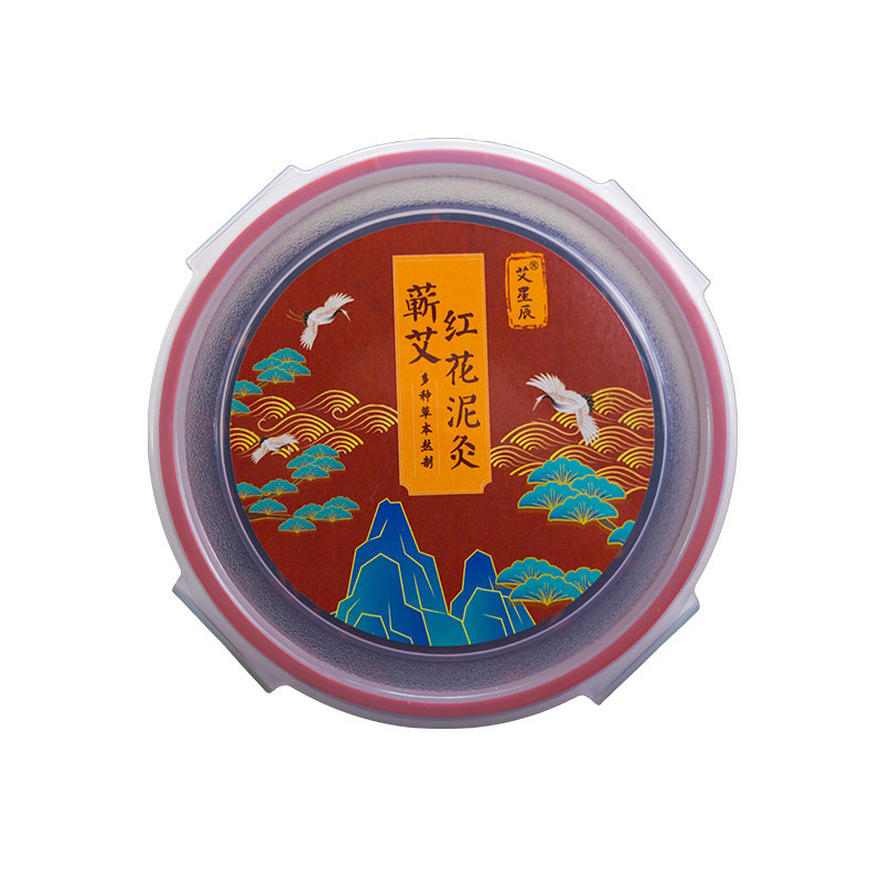 蕲艾红花泥灸膏草本萃取热敷全身