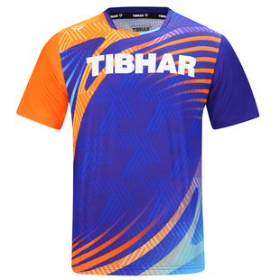 TIBHAR挺拔乒乓球衣运动服男款短袖训练服速干队服套装运动上衣女