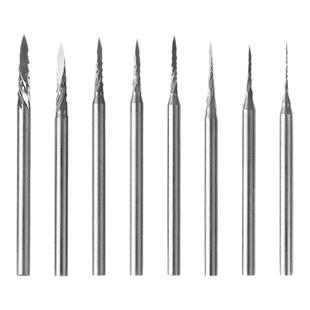 钨钢刺猬针核雕牙雕首饰雕刻刀微雕镂空刻字铣刀磨头尖刀针圆刀针