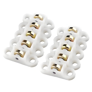 老式塑钢纱门纱窗滑轮下轮不锈镀镍推拉纱门窗轨道滚轮合金纱窗轮