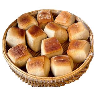 山东地锅馒头带焦纯手工即食劈柴火铁锅大馒头真空发酵馒头杠子馍
