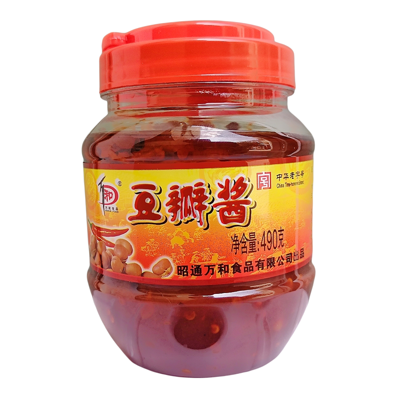 万和豆瓣酱老牌子云南昭通万和
