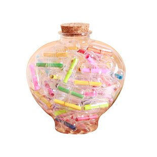 小学生时间胶囊塑料胶囊纸条励志目标心愿瓶送同学礼物新年愿望