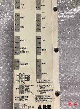 议价拆机ABB变频器ACS800光纤分配板控制板 APBU-44C/CE  6468839