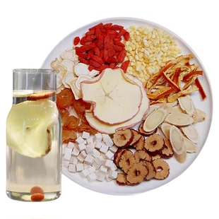 苹果黄芪水茶包桂圆枸杞西洋参红枣茯苓补气养血女人养生茶泡花茶