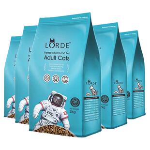 lorde里兜猫粮官方旗舰店成猫幼猫粮全价流浪猫粮冻干鸡肉益生菌