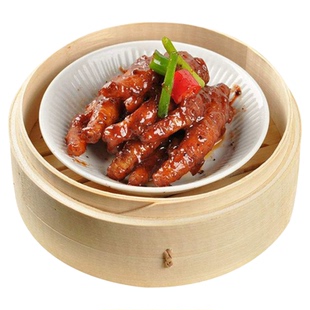 虎皮凤爪半成品冷冻批发港式豉汁鸡爪蒸排骨传统早茶点心加热即食