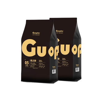 GUOPLUS花之影意式拼配咖啡豆现磨咖啡粉纯黑咖啡商用精品烘焙