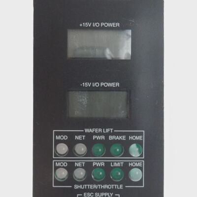 AMAT Applied Materials 0100-00525 Chamber I/O Display Panel