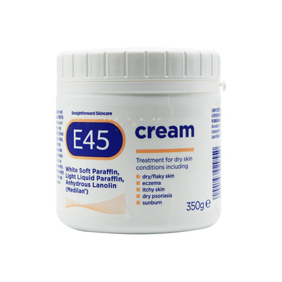 27年5月英国E45大白罐保湿霜350g