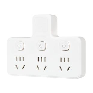 俊朗插座转换器带开关一转四无线拓展扩充排插多功能电源面板扩展