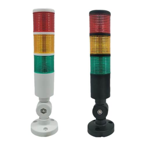 THND三3色层D50-3-CS-F机床工作信号灯带蜂鸣24V常闪亮警示灯220V