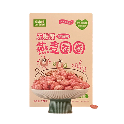 无麸质燕麦片无小麦谷物圈代餐