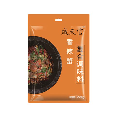 食品美食 戚天官 香辣口味龙虾螃蟹酱料包香辣蟹调料麻辣鸡爪卤料