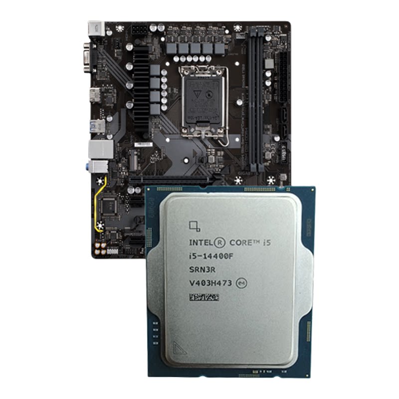 i5-14400F+H610/B760主板套装