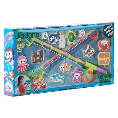J'adore儿童钓鱼游戏早教益智