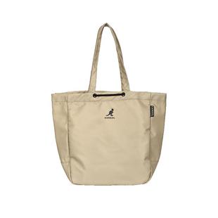 KANGOL官方正品抽绳大容量健身防水购物袋通勤单肩手提托特包男女