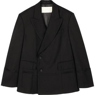 速写奥莱outlets男装2022秋冬折扣西服外套休闲拼接长袖9M9712910