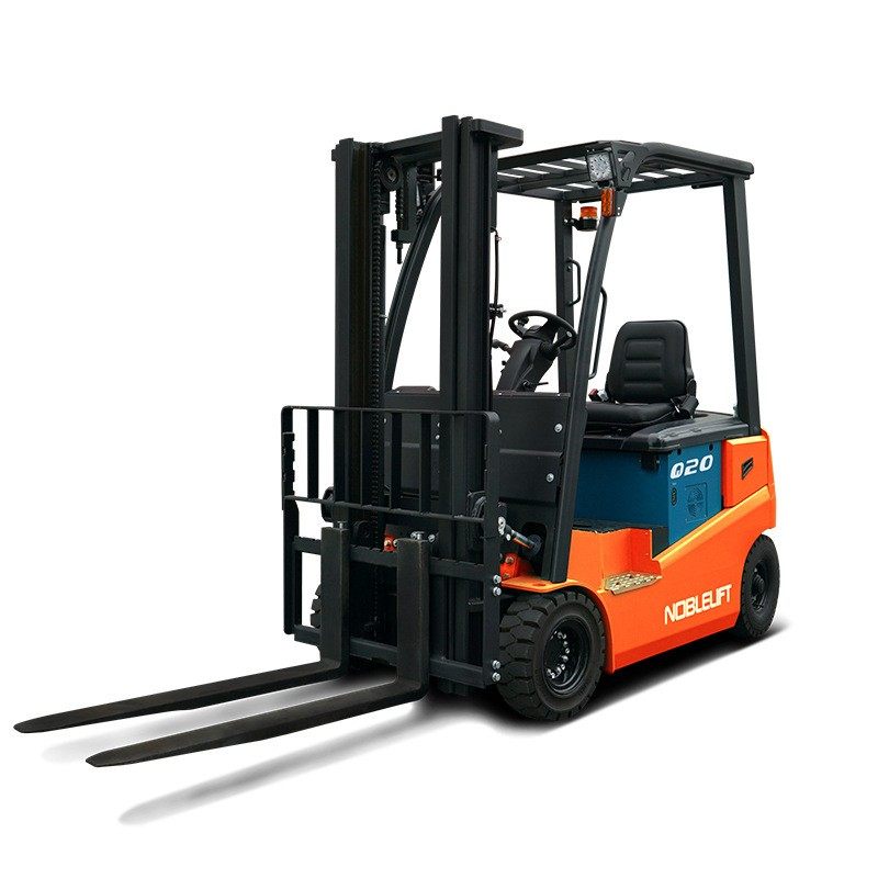 杭州诺力四轮电动叉车2吨平衡重锂电叉车5吨电瓶铲车3吨充电叉车