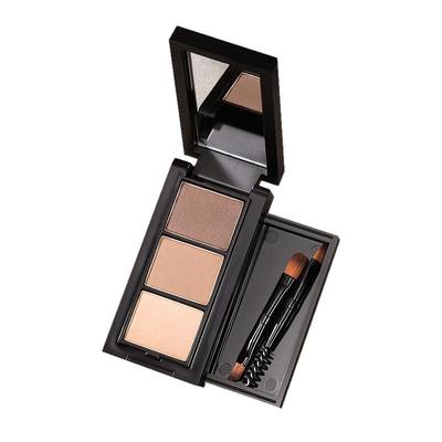 unny眉粉盘三色防水防汗不易