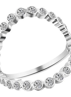 纯银戒指MONICONIC时尚女