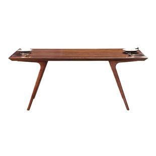 楷模-福利特价 希奢雷蒙餐桌胡桃木新中式现代餐桌雷蒙餐椅t