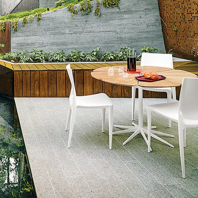 简约餐椅家用小户型休闲椅室外塑料椅培训洽谈户外可叠放贝里尼椅