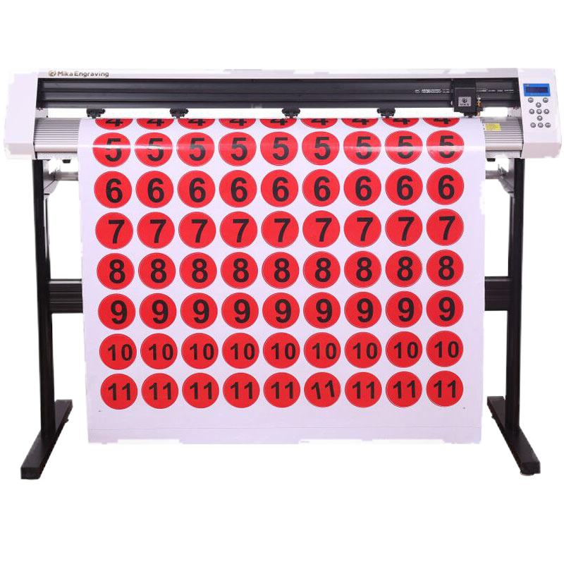 MIKA米卡电脑自动巡边刻字机不干胶模切机1.2米割字介字机刻绘机