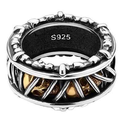 ROCKRIDE无惧荆棘戒指925纯银