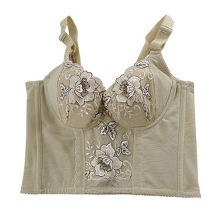 聚贤简康身材管理器收腹防下垂聚拢丰胸收副乳银纤维离子女长文胸