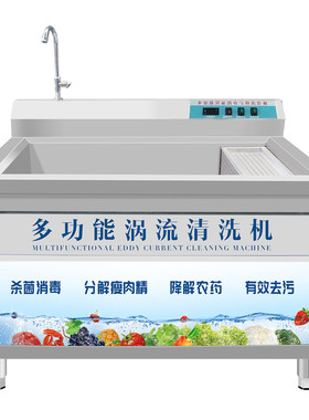 商用洗菜机果蔬气泡清洗机洗肉机