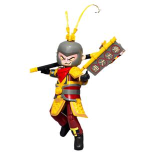 布鲁可积木英雄无限机甲孙悟空牛魔王可动积木人法相系列齐天大圣