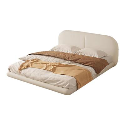 artcolor大白悬浮床极简奶油风