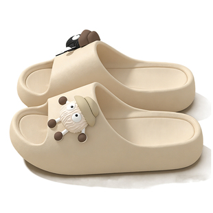 孕妇防滑拖鞋女2026新款家居室内厚底浴室洗澡eva凉拖女士外穿