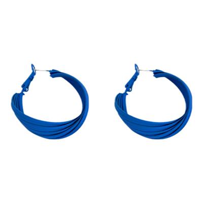 克莱因蓝耳环耳钉女2026年