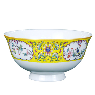 景德镇陶瓷餐具中式宫廷风高档珐琅彩瓷器碗盘碟套装家用送礼散件