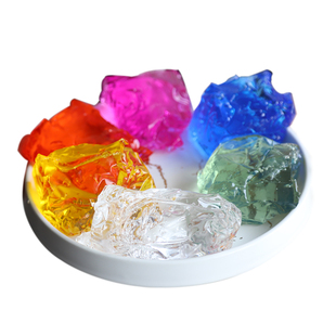 蔓玥 DIY香薰果冻蜡水晶蜡手工蜡烛材料 透明海洋蜡烛原料 无烟