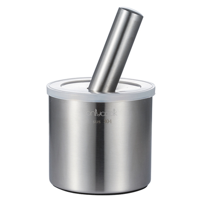 onlycook不锈钢捣蒜器碾磨中药