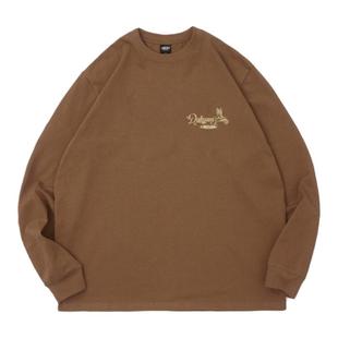 DAKYAM(达人) Dropping Needle 蜂鸟黑胶曼陀罗花印花长袖TEE恤