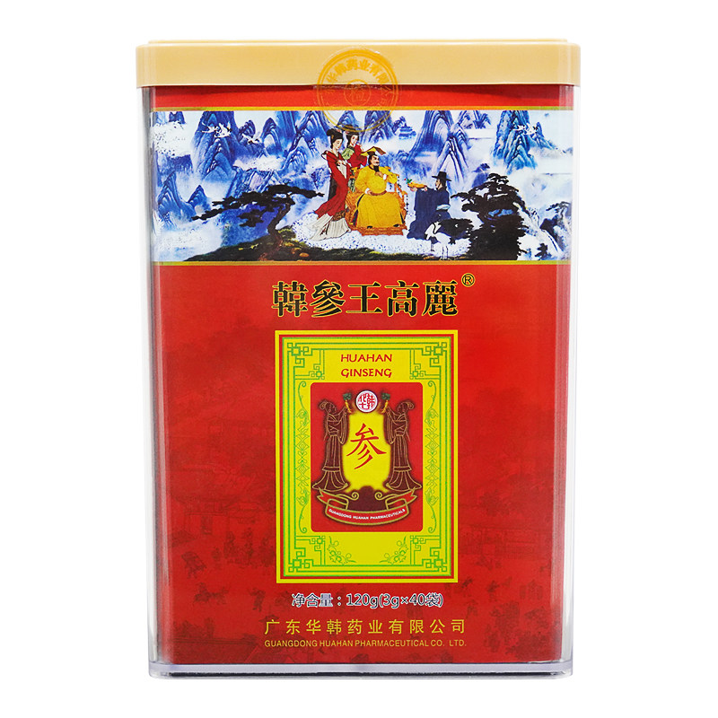 华韩骏龙红参切粒六年根