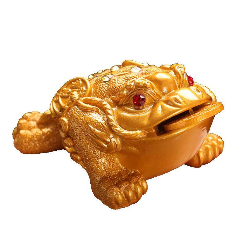 变色金蟾茶宠摆件精品可养茶玩