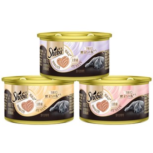 sheba希宝进口全价主食罐慕斯营养猫罐头猫条湿粮猫咪非零食70g