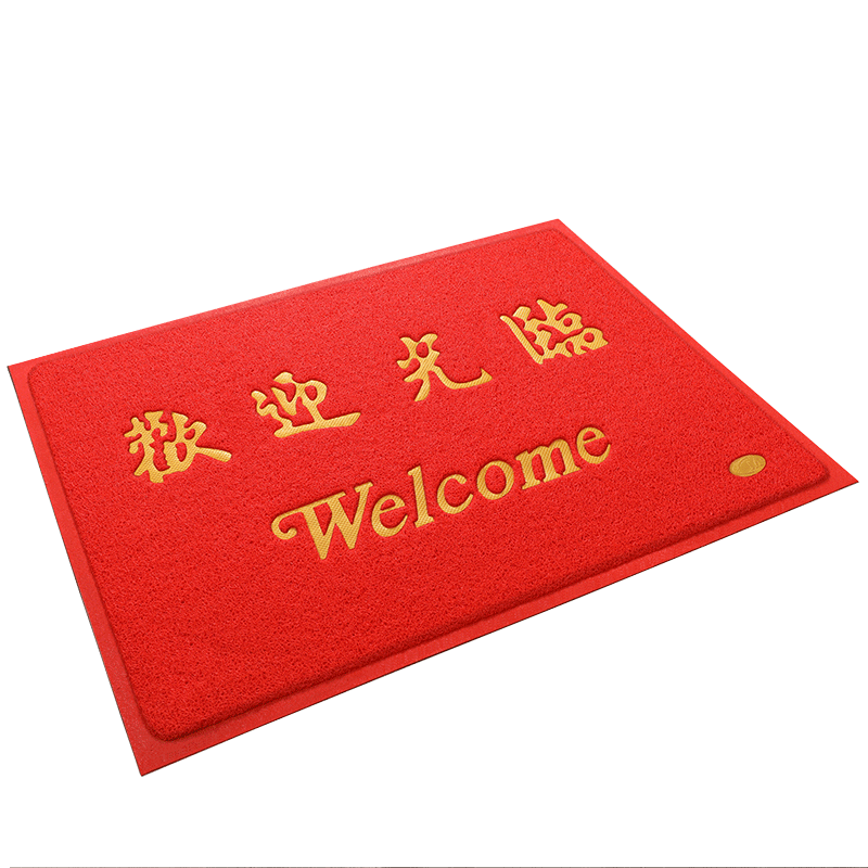 欢迎光临门垫进门地垫商用店铺门口入户防滑脚垫迎宾地毯定制logo